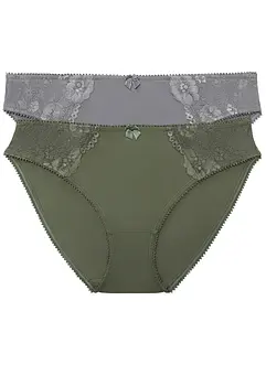 Trosa med fin spets (2-pack), bonprix