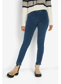 Manchesterbyxa med stretch, skinny, bonprix