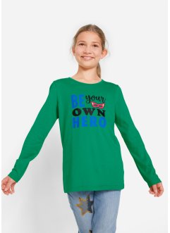 Långärmad T-shirt för flickor (3-pack), bpc bonprix collection