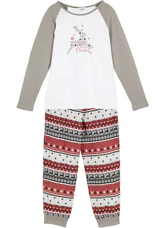 Barnpyjamas (2 delar), ekologisk bomull, bonprix