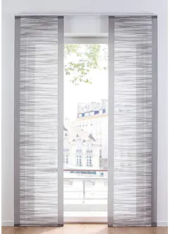 Panelgardin med tvärränder (1-pack), bonprix
