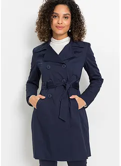 Trenchcoat av bomull, bonprix