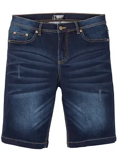 Stretchiga jeansshorts med bekvämt snitt, Regular Fit, bonprix