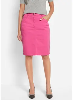 Jeanskjol med stretch, bonprix