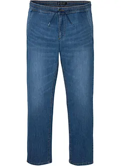 Tunna dra på-jeans, Regular Fit, Straight, bonprix