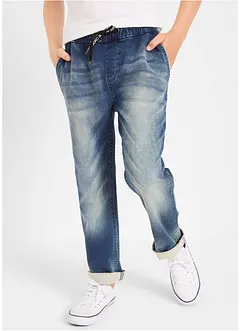 Trikåjeans Mid Waist för barn, med bekväm midja, bonprix