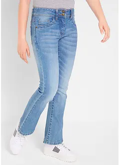 Stretchiga bootcutjeans för barn, bonprix