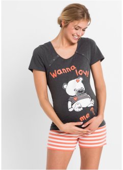 Amningspyjamas med shorts, bpc bonprix collection - Nice Size