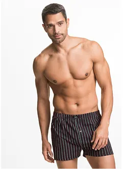 Ledigt skurna jerseyboxershorts (3-pack), bonprix