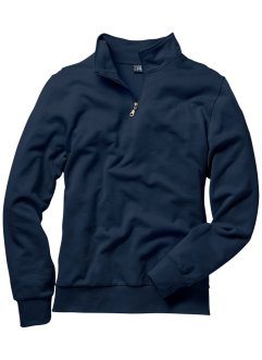 Sweatshirt med krage och dragkedja, bpc bonprix collection