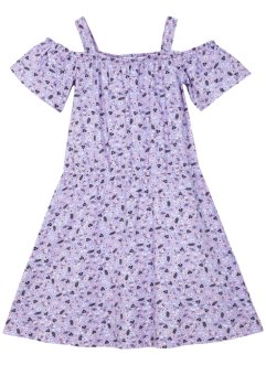 Jerseyklänning för flickor med singoallaringning, bpc bonprix collection