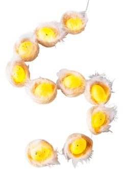 LED-ljusslinga med ägg i bo, bpc living bonprix collection
