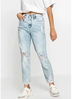 Mom jeans med destroyed-effekter, bonprix