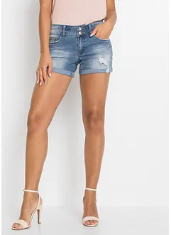 Jeansshorts, Mid Waist, bonprix