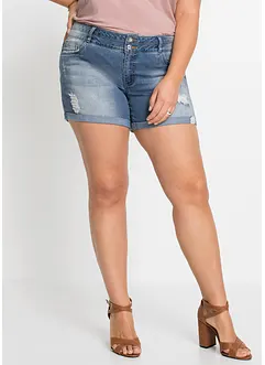 Jeansshorts, Mid Waist, bonprix