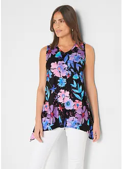 Longshirt med flikar i nederkanten, bonprix