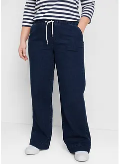 Stretch Wide Leg Jeans Mid Waist, bonprix