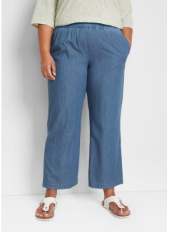 Tunna dra på-jeans med bekväm midja, vid passform, bpc bonprix collection