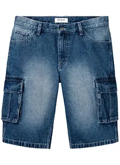 Jeansshorts med cargofickor, Relaxed Fit, bonprix