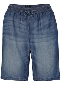 Tunn denimbyxa med TENCEL™ Lyocell och bekväm midja, bonprix