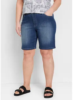 Straight Jeans Bermudas Mid Waist, bonprix
