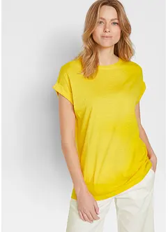 Lång topp med bomull (2-pack), bonprix