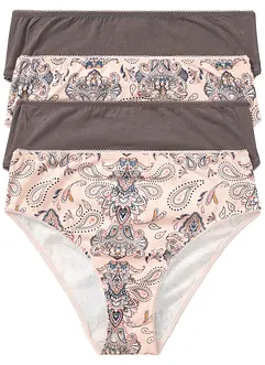 Maxitrosa med skön bomull (4-pack), bonprix