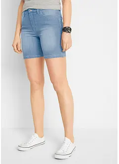 Stretchiga jeansshorts (2-pack), bonprix