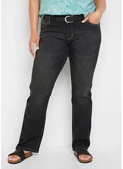 Bekväma stretchjeans, bootcut, bonprix