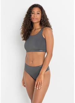 Feel Comfort BH-topp i lång modell i mikrofibermaterial, bpc bonprix collection
