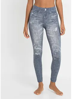 Sömlösa leggings med mjuk insida, bonprix