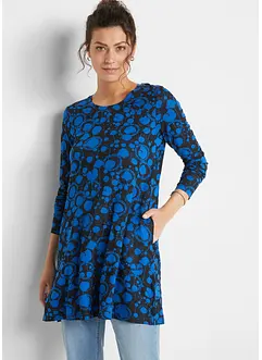 Lång topp i viskosmix, bonprix