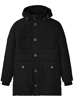 Parkas med avtagbar huva, bonprix