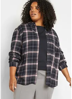 Flanellskjorta i bomull, bonprix