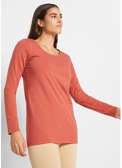 Longshirt med ekologisk bomull (2-pack), bpc bonprix collection