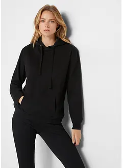 Luvtröja av mjuk frotté, bonprix