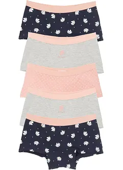 Hipstertrosa för barn (5-pack), ekologisk bomull, bonprix