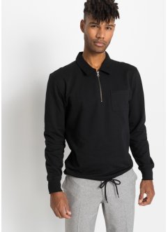 Sweatshirt med dragkedja och polokrage, bpc selection