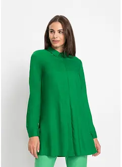 Lång blus med slits, bonprix