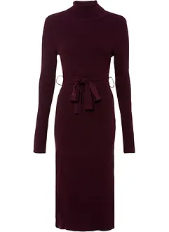 Stickad klänning, bonprix