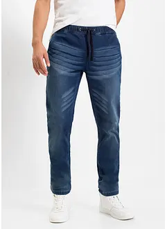 Trikåjeans, smal passform, raka ben, bonprix