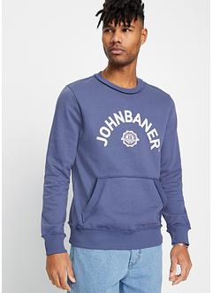 Sweatshirt med återvunnen polyester, John Baner JEANSWEAR