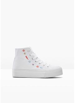 Sneakers med höga skaft och platåsula, BODYFLIRT