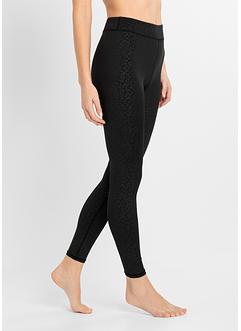 Leopardmönstrade leggings i mikrofiber, bpc bonprix collection