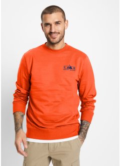 Sweatshirt med 2-i-1-look och tryck, bpc bonprix collection