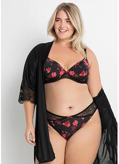 Formpressad BH med bygel och fint mönster, BODYFLIRT