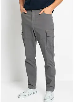 Slim Fit Stretch Cargo Straight, bonprix