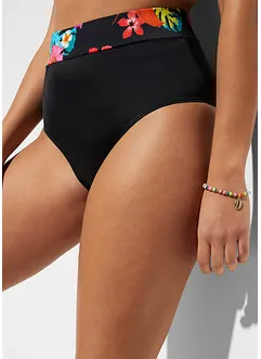 Bikinibyxa med hög midja och normalhöga benöppningar, bonprix