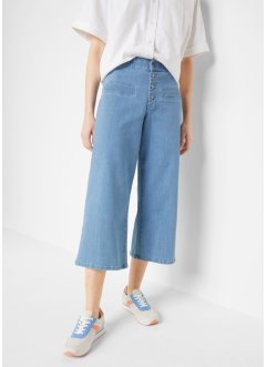 7/8-jeans med bekväm midja, bpc bonprix collection