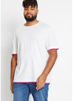 T-shirt i ekologisk bomull, avslppnad passform (2-pack), RAINBOW